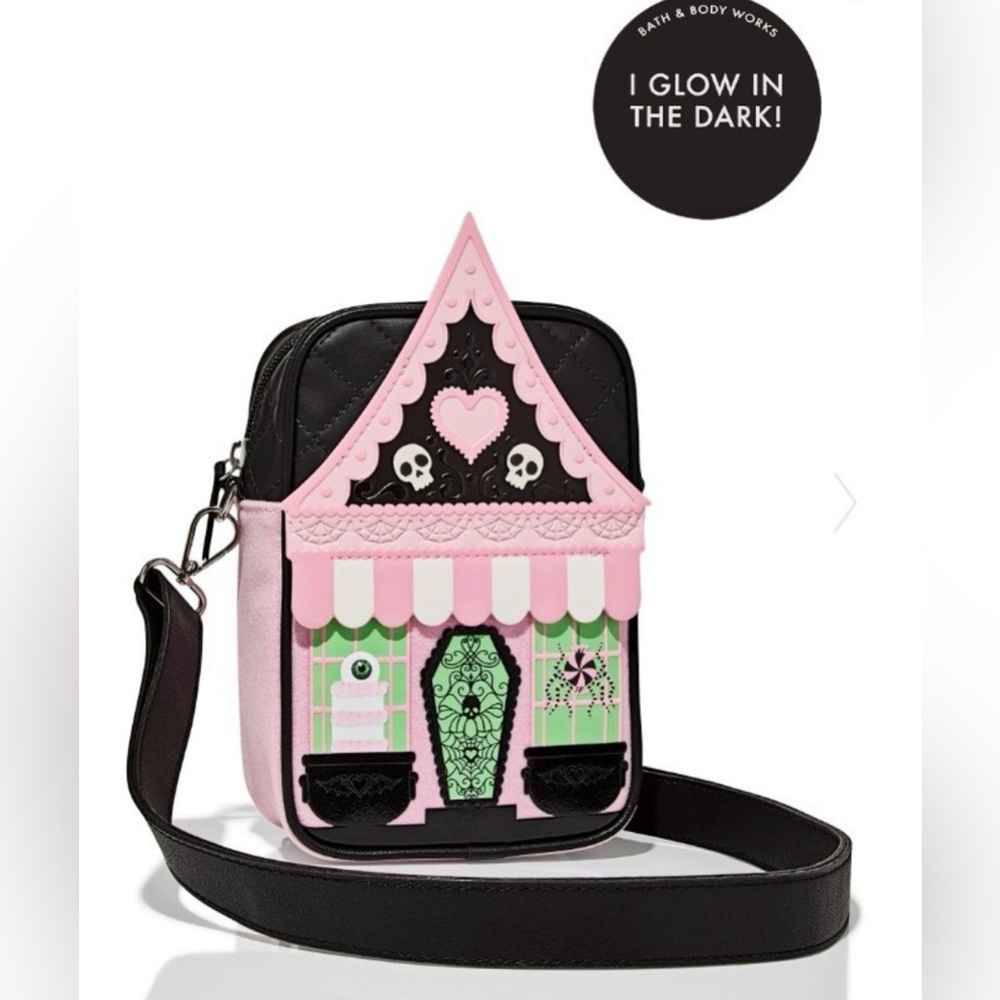 Bath and Body works Glow-in-the-Dark Halloween Crossbody Bag